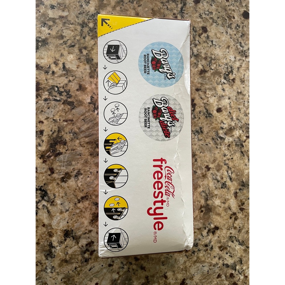 Coca-Cola Freestyle Barq's & Diet Barq's Root Beer Cartridge 23oz 03OCT2026